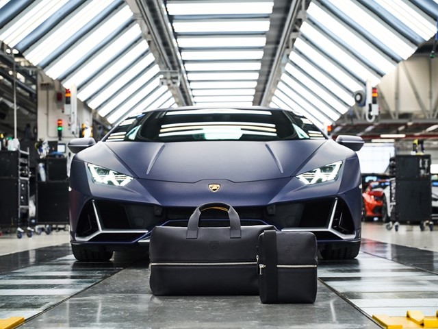 Automobili Lamborghini and Principe Leather Goods & Travel Collection