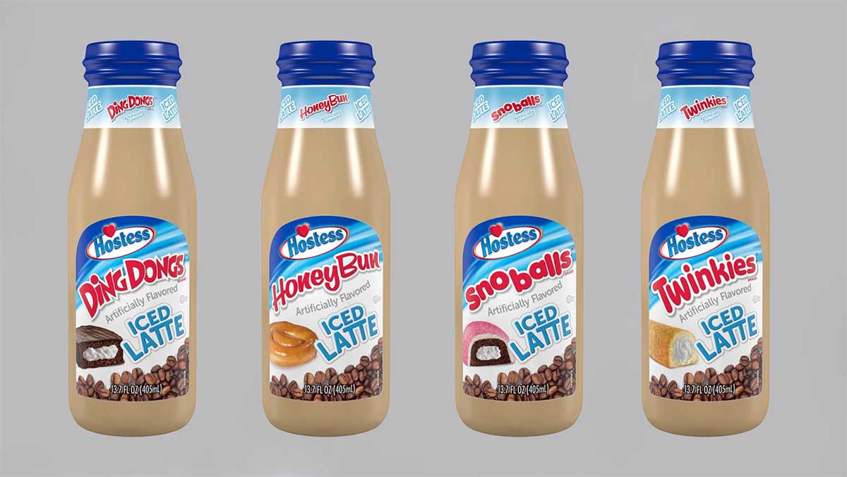 Hostess Is Releasing a Line of Iced Lattes That Taste Like Twinkies, Ding Dongs, and More…