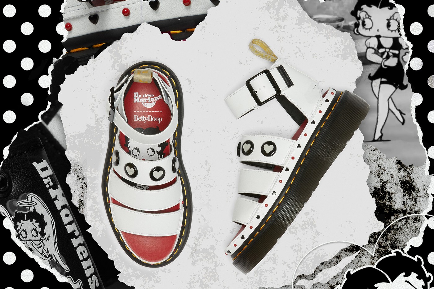 Dr. Martens spotlights the mischievous and rebellious spirit of Betty Boop in new collab